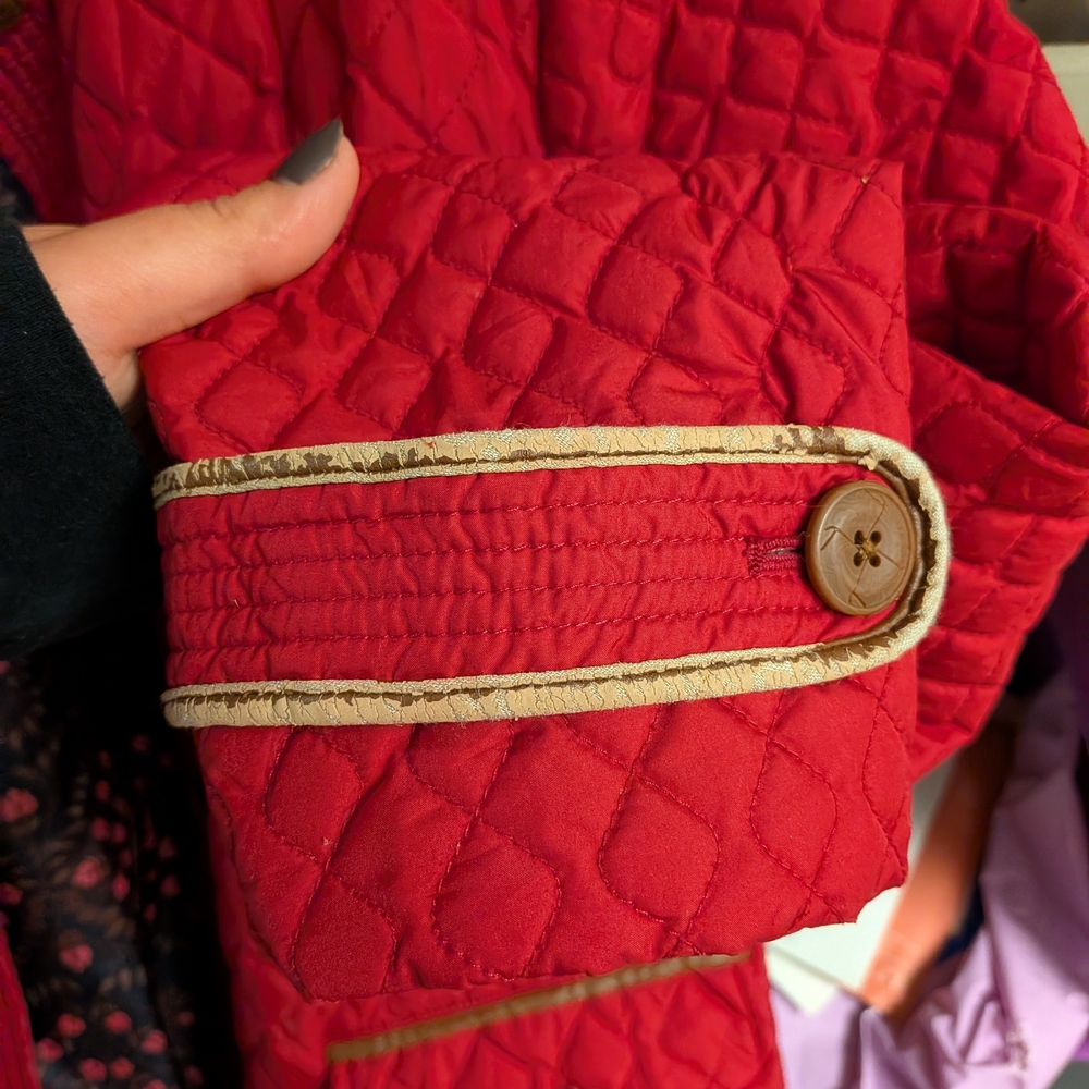 Lands End Quilted Jacket - Picture 2 of 4